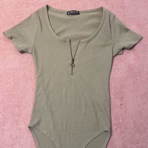Cotton On green bodysuit
